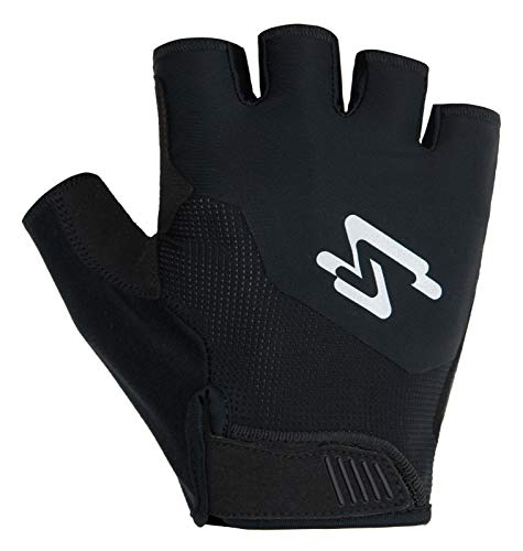 Spiuk Top Ten Road Kurzhandschuhe, Erwachsene, Unisex, Schwarz, Größe M