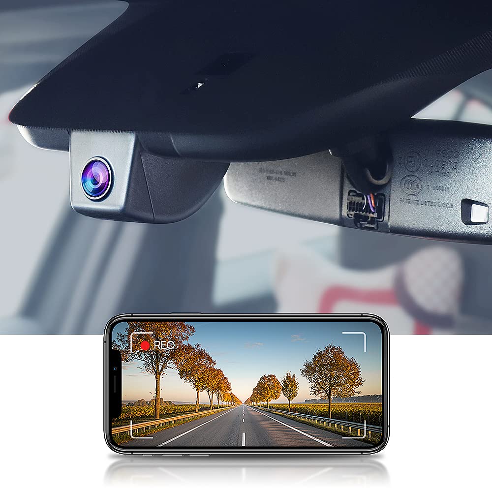 Fitcamx Dashcam 4K Passend für MAZDA6 Sport Premium Touring Signature Carbon Edition 2019 2020 2021 2022, OEM Autokamera WiFi, UHD 2160P Video, Parkmodus, G Sensor, Nachtsicht, WDR, mit 64 GB Karte