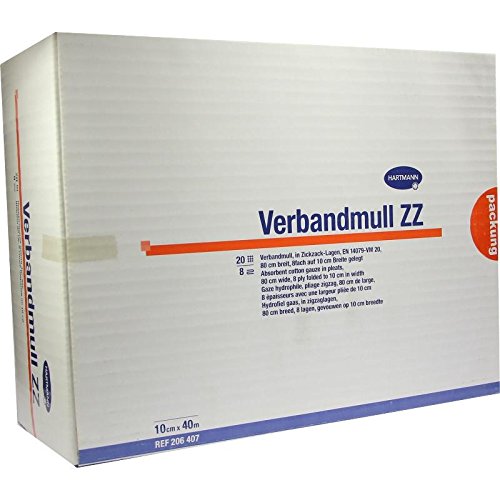 VERBANDMULL Hartmann 40 m zickzack 1 St Verband