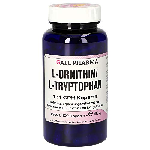 Gall Pharma L-Ornithin / L-Tryptophan 1:1 GPH Kapseln, 1er Pack (1 x 46 g)