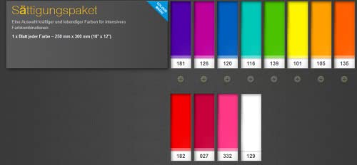 Lee Colour Magic Saturates Studio Filter Kit (25x30cm) [LEECMSAT]