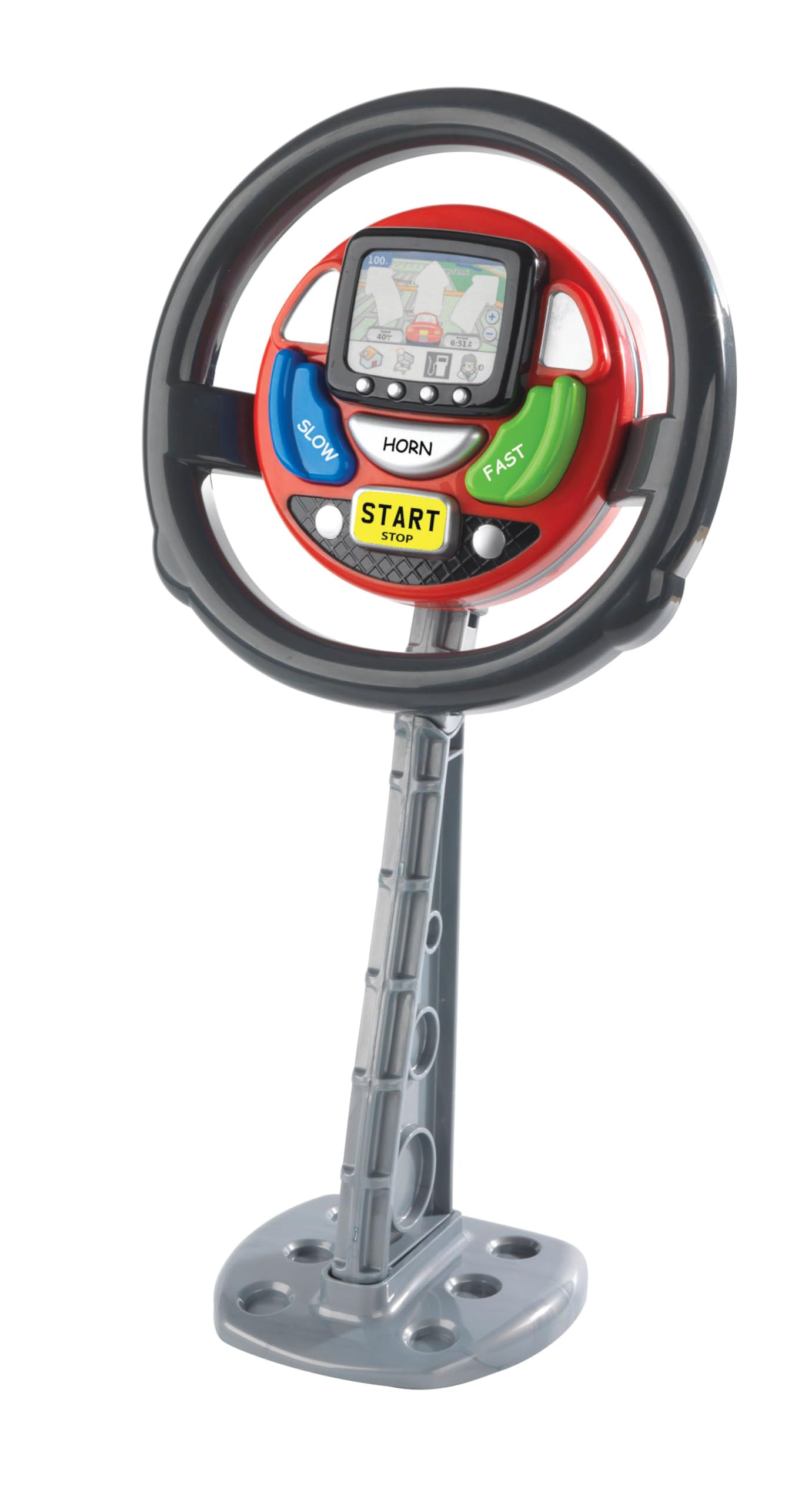 Casdon Sat Nav Steering Wheel , Toy Steering Wheel For Children Aged 3+ , Provides Endless Excitement With Spoken Commands And Motoring Sounds!
