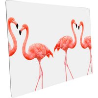 mySPOTTI Mini-Spritzschutz »Lovely Flamingo «, Aluverbund, Flamingo