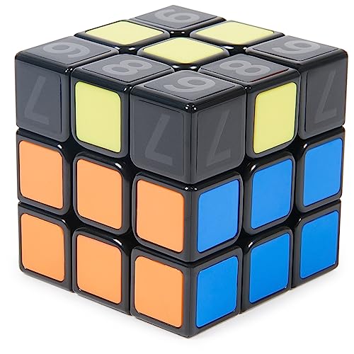 Rubik's Coach Cube, Lernen, 3 x 3 Würfel zu lösen, mit Aufklebern, Anleitung und Videos | Stressabbau-Fidget-Spielzeug | Erwachsenen-Spielzeug-Fidget-Würfel | ab 8 Jahren