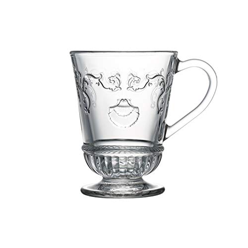 La Rochere Teegläser Versailles 275ml 6er Set Gläser - Vintage Trinkgläser - Moderne und hochwertige französische Gläser