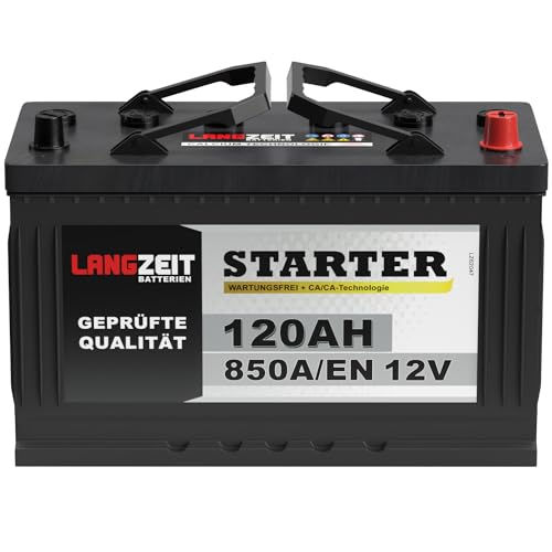 Starterbatterie 120Ah 12V LKW Auto Batterie IvecoDaily II III