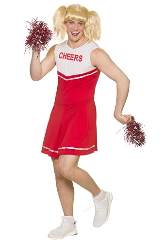 Wicked Costumes Lustiges heißes Cheerleader-Kostüm der Männer Large (42-44" Chest)