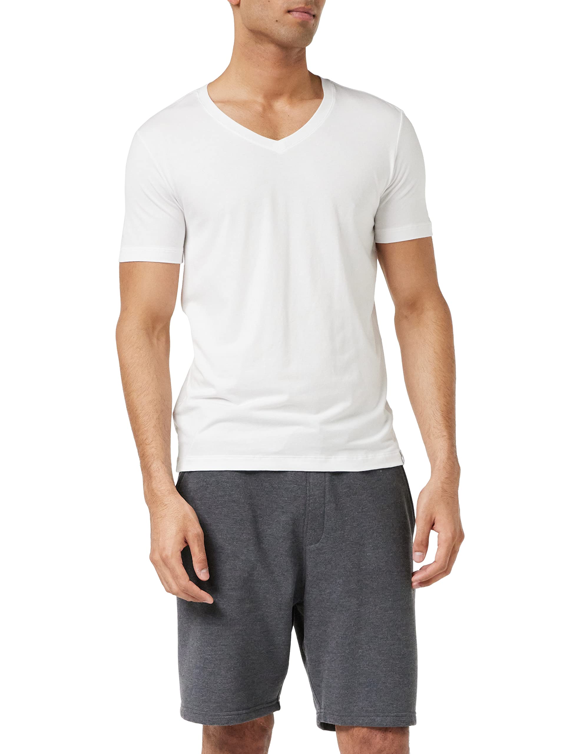 Schiesser Herren Unterhemd V-Ausschnitt atmungsaktiv und weich - Long Life Soft