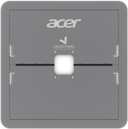 Acer Ultra Slim Notebook Stand (Mobilität und Flexibilität für bis zu 15,6 Zoll Laptops, bis zu 12 cm Erhöhung für erleichtertes Tippen, mit Zinklegierung und rostfreiem Stahl) silber