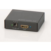 DIGITUS DS-46304 - Video-/Audio-Splitter - 2 x HDMI - Desktop (DS-46304)