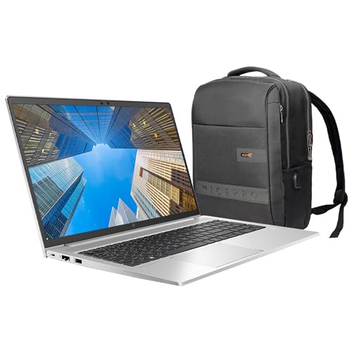 HP EliteBook 650 G9 Laptop,15.6" IPS FHD-Display, 12th Gen Intel Core i7-1255U, 32GB RAM, 512 GB SSD, Intel Iris Xe, Fingerprint Reader, Windows 11 Pro,QWERTZ, Silber + NPO Rucksack + Type-C