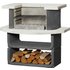 BUSCHBECK Grillbar »Oregon«, BxHxT: 65 x 101 x 110 cm - weiss