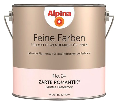 Alpina Wand- und Deckenfarbe "Feine Farben No. 24 Zarte Romantik"