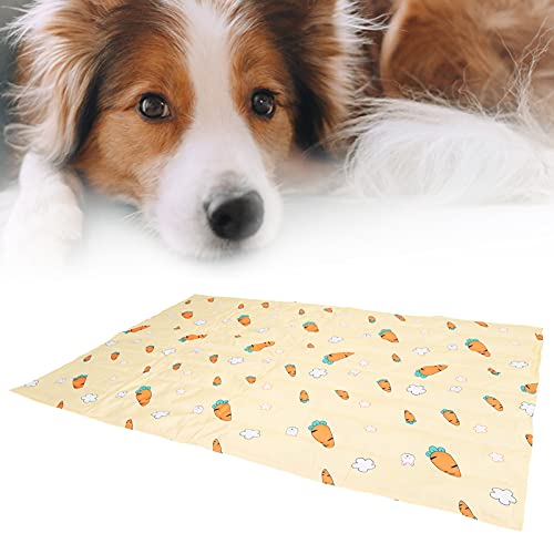 Snufeve6 Pet Sleep Cooler Blanket, zur Verwendung umweltfreundlicher und leicht zu reinigender Ice Gel Pet Ped für Home for Garden(L:60 * 90cm)