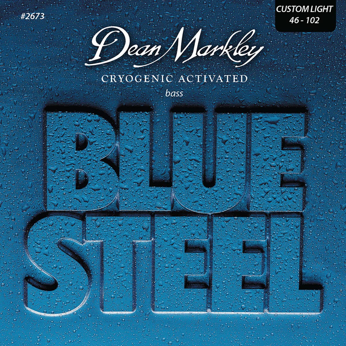 DEAN MARKLEY BLUE STEEL BASS GUITAR STRINGS CUS LIGHT 4STR 46-102