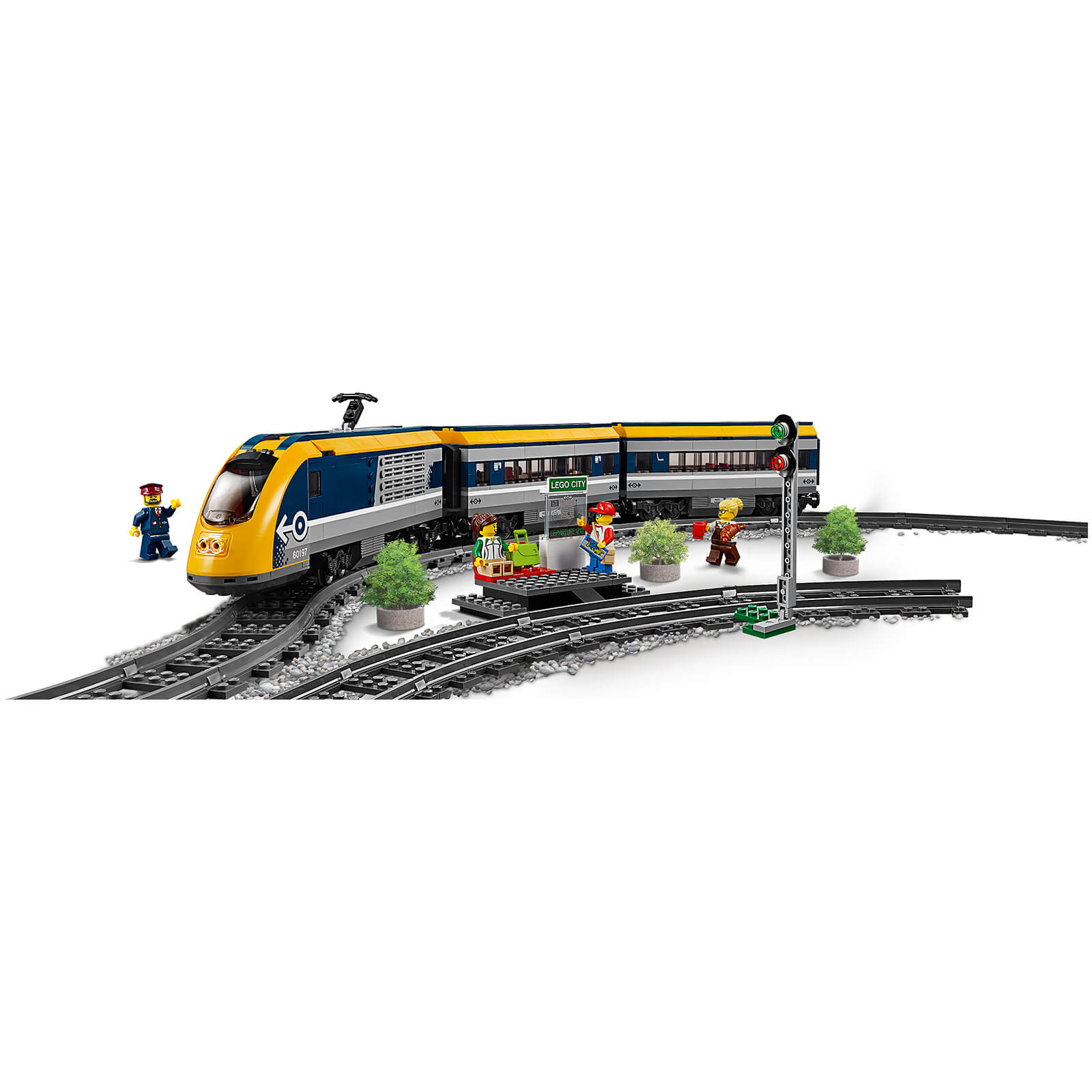 LEGO City: Personenzug & Gleis Bluetooth RC Set (60197) 3