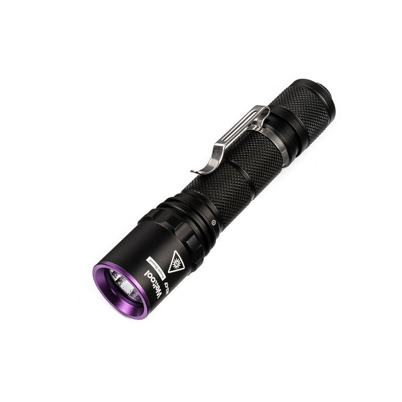 Weltool M2 Professional LED Taschenlampe UV 365 nm UV 18650 Ultraviolett-Erkennungslicht