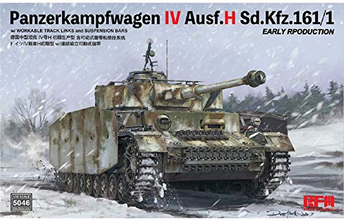 RYE FIELD MODEL RFM5043 RM5043 Panzerkampfwagen IV AUSF. J Last Production with Full Interior 1:35