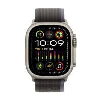 Apple Watch Ultra 2 (GPS + Cellular) 49mm Titaniumgehäuse, Trail Loop blau/sc...
