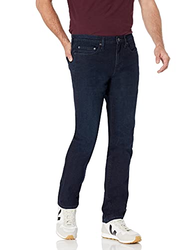 Amazon Essentials Herren Dehnbare Slim Fit-Jeans, Blau (Blue Overdyed), 36W x 30L