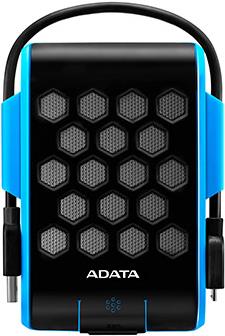 ADATA HD720 2TB USB3.0 Durable External Hard Drive, IP68, Schwarz, Blau (AHD720-2TU3-CBL)