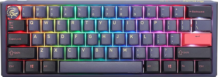 Ducky One 3 Cosmic Blue Mini Gaming Tastatur, RGB LED - MX-Ergo-Clear (US) (DKON2161ST-EUSPDCOVVVC2)