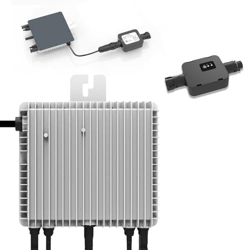 DEYE 800W Micro-Wechselrichter für Solarmodule mit WiFi, Microinverter Inverter für Mini-PV Plug & Play Balkonkraftwerk, Mikrowechselrichter, Solar
