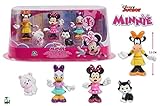 Disney Minnie Set mit 5 Figuren, 7,5 cm, beweglich, 5 Figuren zum Sammeln, Spielzeug für Kinder ab 3 Jahren, Giochi Presziosi, MCN19