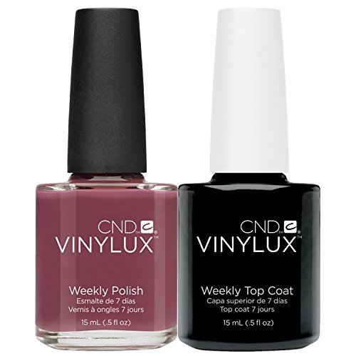 CND Vinylux Married to the Mauve plus Top Coat 15 ml, 1er Pack (1 x 30 ml)