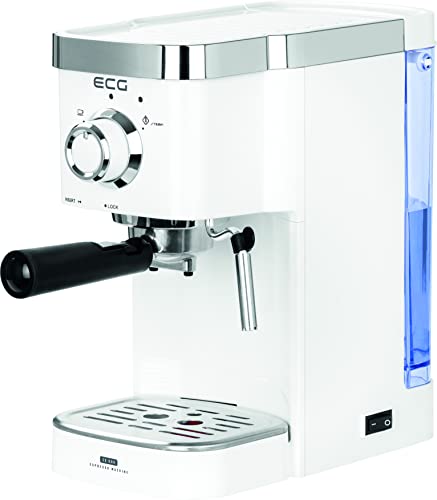 ECG ESP 20301 White Espresso Machine 20 bar