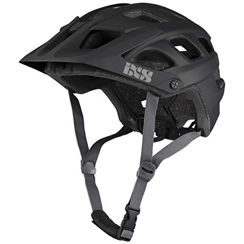 IXS RS Evo Helm MTB Trail/All Mountain Erwachsene, Unisex, Black, ML (58-62 cm)
