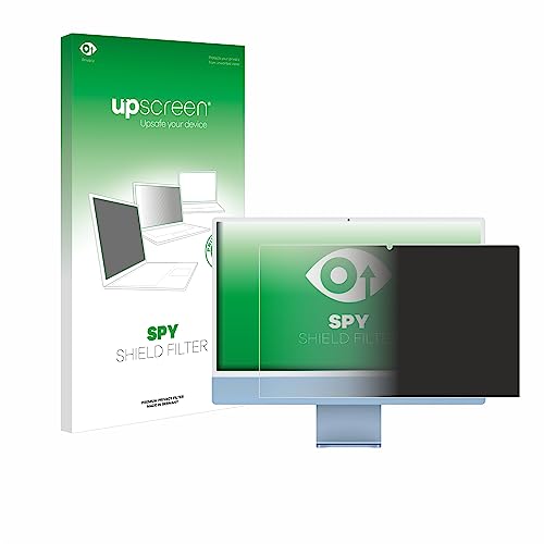upscreen Blickschutzfilter kompatibel mit Apple iMac 24" 2021 Privacy Filter - Anti-Spy Blickschutzfolie Sichtschutz-Folie