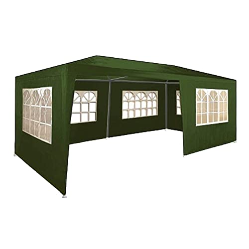 MaxxGarden Festzelt 3x6m UV-Schutz 18m² 6 Seitenteile Fenster wasserabweisend Pavillon Partyzelt Gartenzelt Festival