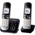 KX-TG6822GB Schnurlostelefon mit Anrufbeantworter schwarz