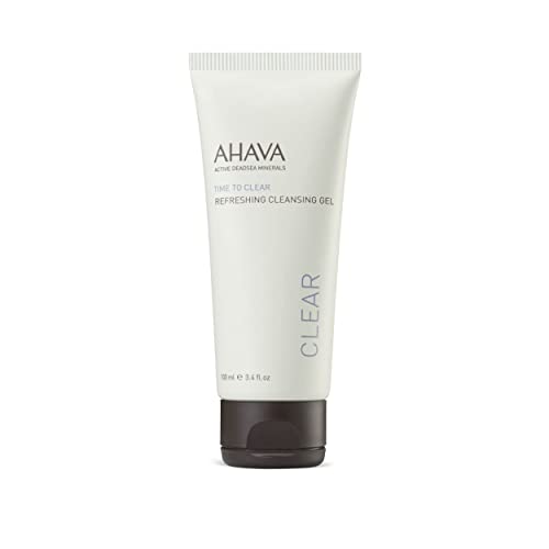 AHAVA Reinigungsgel - Seifenfrei, Tonisiert & Nimmt Make-up ab. mit Osmoter, Ingwer, Frisch, Allantoin & Vitamin E, 3.4 fl.oz
