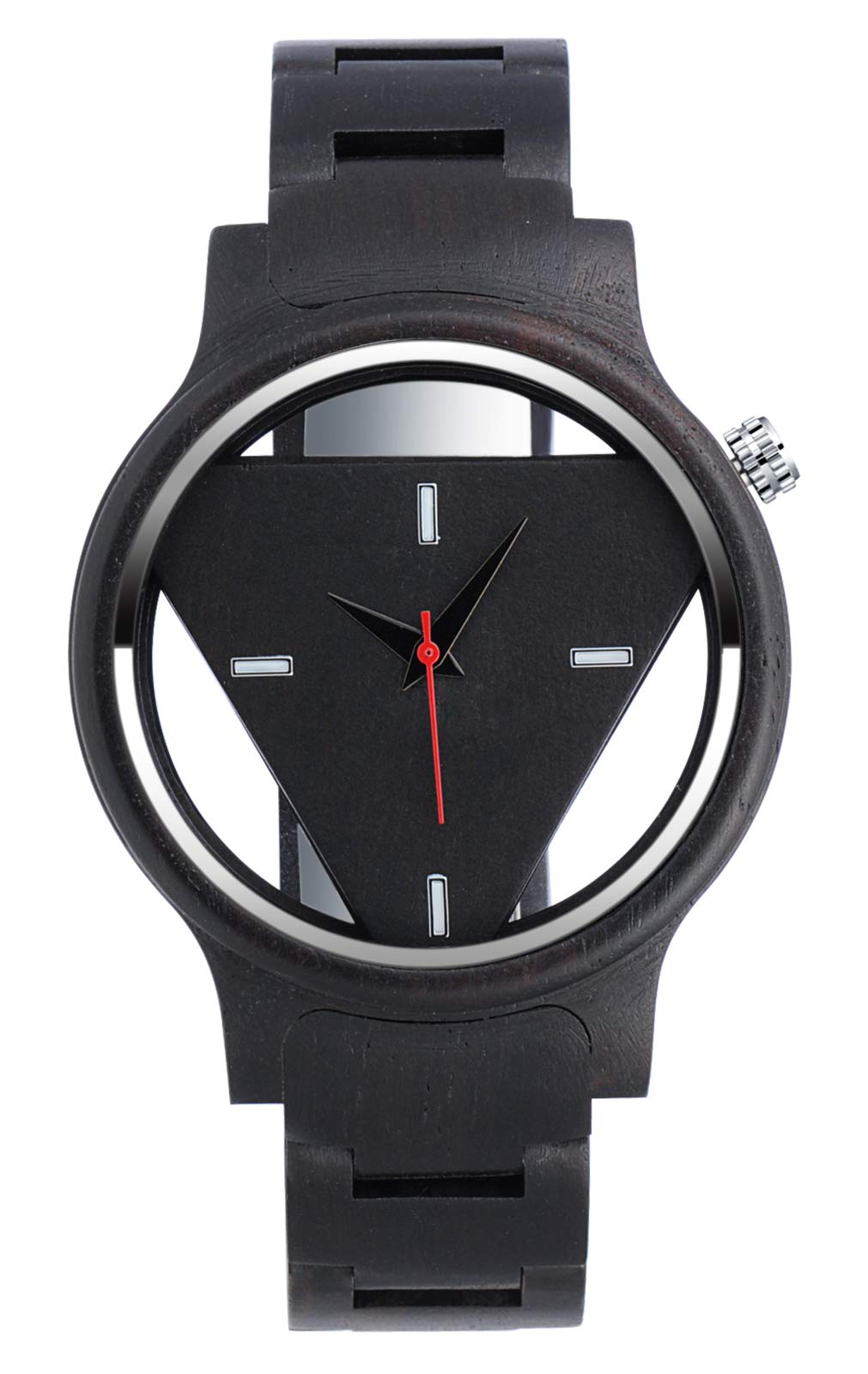 SUPBRO Hölzerne Uhr Einzigartige Holz Uhren Herren & Damen Bambus handgemachte Armbanduhr männliche Quarzuhr