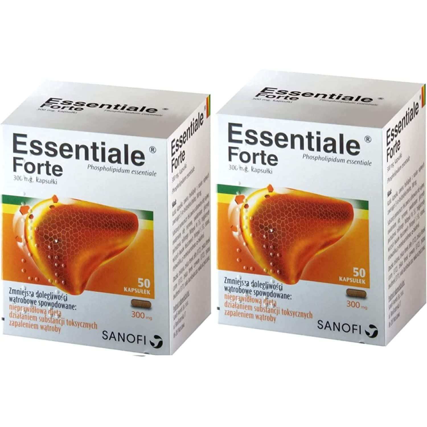 Essentiale Forte 100 Capsules Liver Detox Cleanse Support Regeneration Treatment