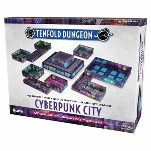 Gale Force Nine - Zehnfach Dungeon - Cyberpunk City