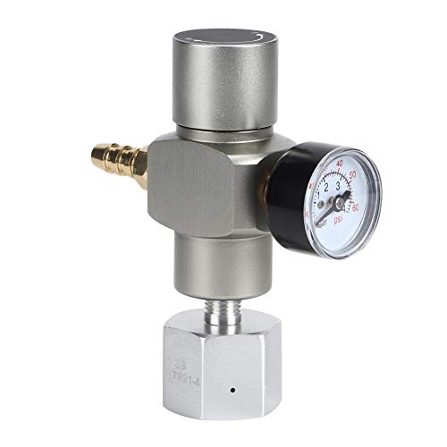 CO2 Gasregler 2 in 1 Mini Soda Manometer Bier Kegerator Regler CO2 Dispenser mit 3/8"auf TR21.4 Gewindeadapter MEHRWEG VERPACKUNG