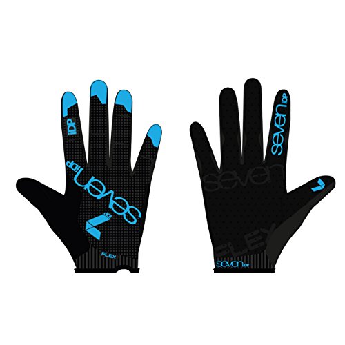 Seven Flex Glove, Schwarz/Blau, FR: XL (Größe des Herstellers: XL)