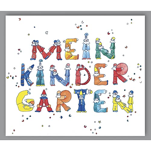 1x25 Daiber -Clowns-Mein Kinder- Garten- Kinder Portraitmappen