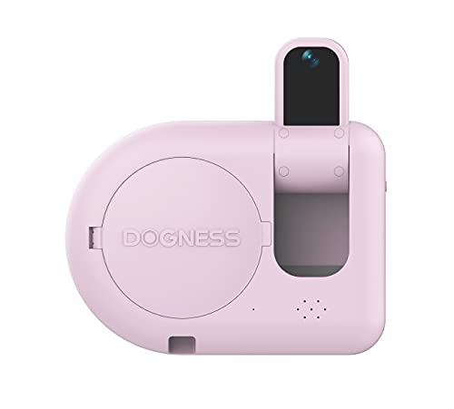 DOGNESS Mini Treat Robot Miniroboter – Steuerung per App, mit Kamera, Mikrofon und Lautsprecher, pink
