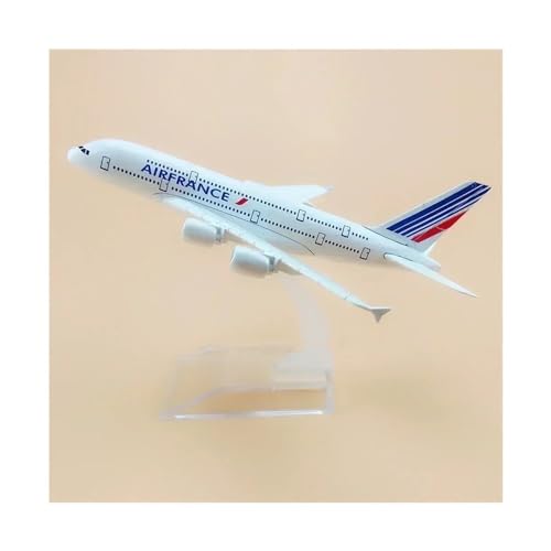 EUXCLXCL Für United States Air Force One B747 Boeing 747 Airline-Modell, Legiertes Metall, 16 cm (Size : France A380)