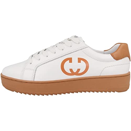 Gerry Weber Shoes Damen Emilia 04 Sneaker, Weiss-orange, 39 EU