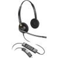 Poly – EncorePro 525-USB-Headset mit USB-A und USB-C (Plantronics) – Akustischer Gehörschutz – Tasten zum Halten und Annehmen von Anrufen – Binaural