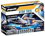 PLAYMOBIL Star Trek 70548 U.S.S. Enterprise NCC-1701, Mit AR-APP, Lichteffekten und Original-Sounds, 10-99 Jahre