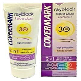 Rayblock Face Plus dry/sensitive SPF30 2in1 - tinted cream - light beige