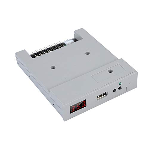 Sharainn Floppy-USB-Emulator, Plug-and-Play-3,5-Zoll-1,44-MB-Diskettenlaufwerk-Emulator für industrielle Steuergeräte