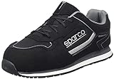 Sparco Unisex Gymkhana Industrial Shoe, Black, 43 EU