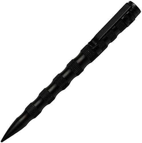 Uzi Tactical Pen , Kugelschreiber mit strukturierter Oberfläche, Black Edition